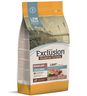 Exclusion Original Medium Maxi Düşük Tahıllı Light 2.5 kg 2500 gr Köpek Maması kullananlar yorumlar